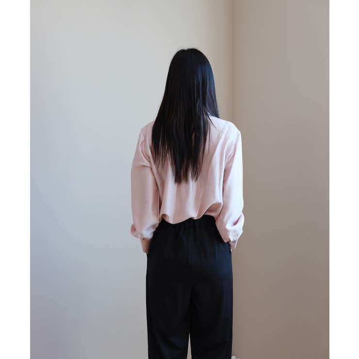 シルキーカラーシャツ | by muni:r | 詳細画像32 