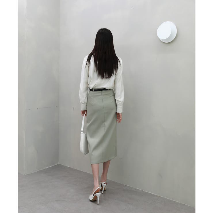 シルキーカラーシャツ | by muni:r | 詳細画像7 