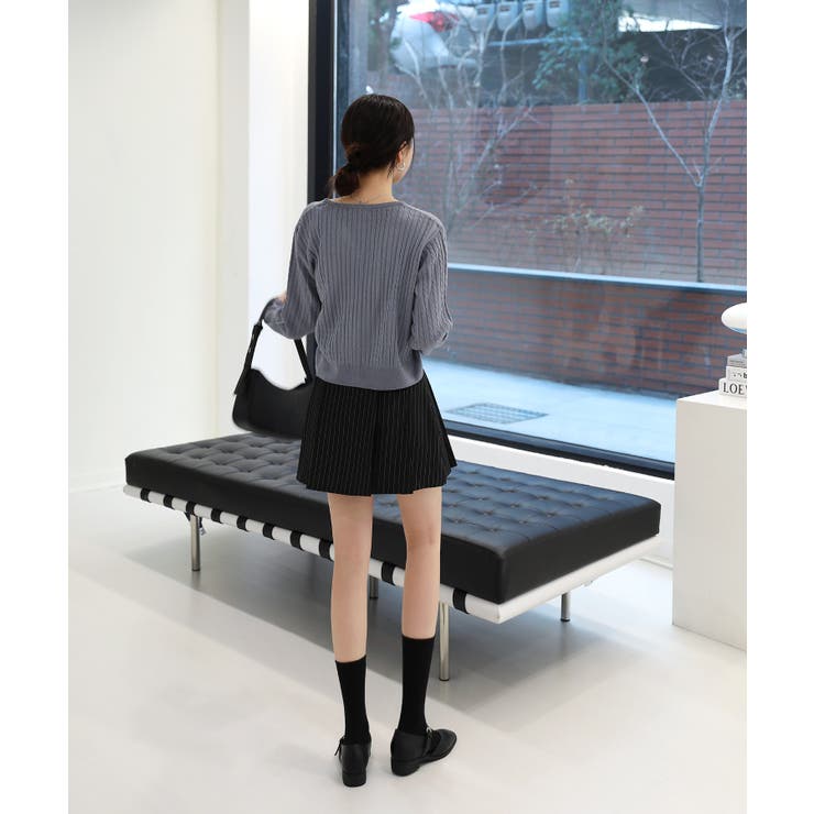 トレンドローライズプリーツスカート | by muni:r | 詳細画像10 