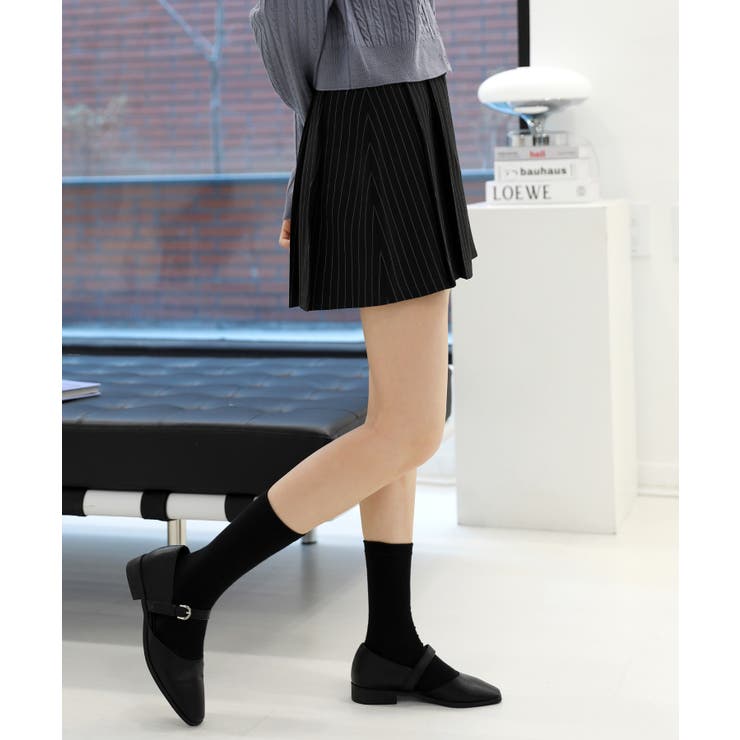 トレンドローライズプリーツスカート | by muni:r | 詳細画像11 