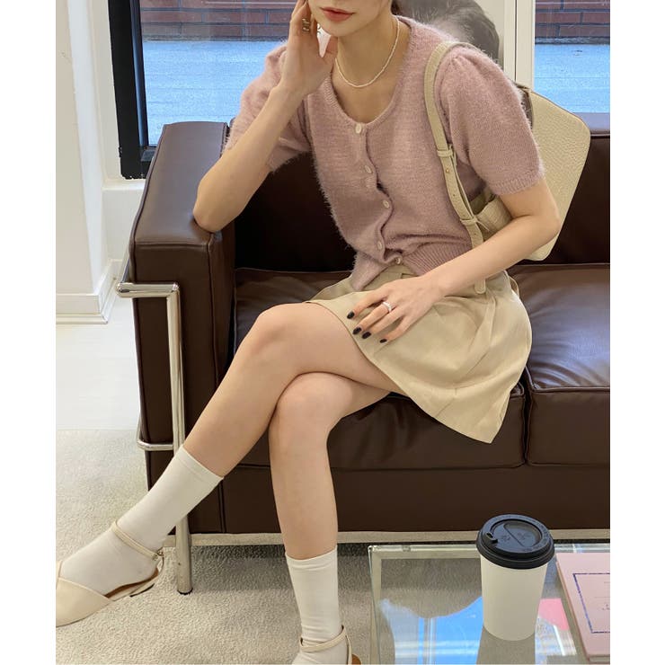 トレンドローライズプリーツスカート | by muni:r | 詳細画像26 