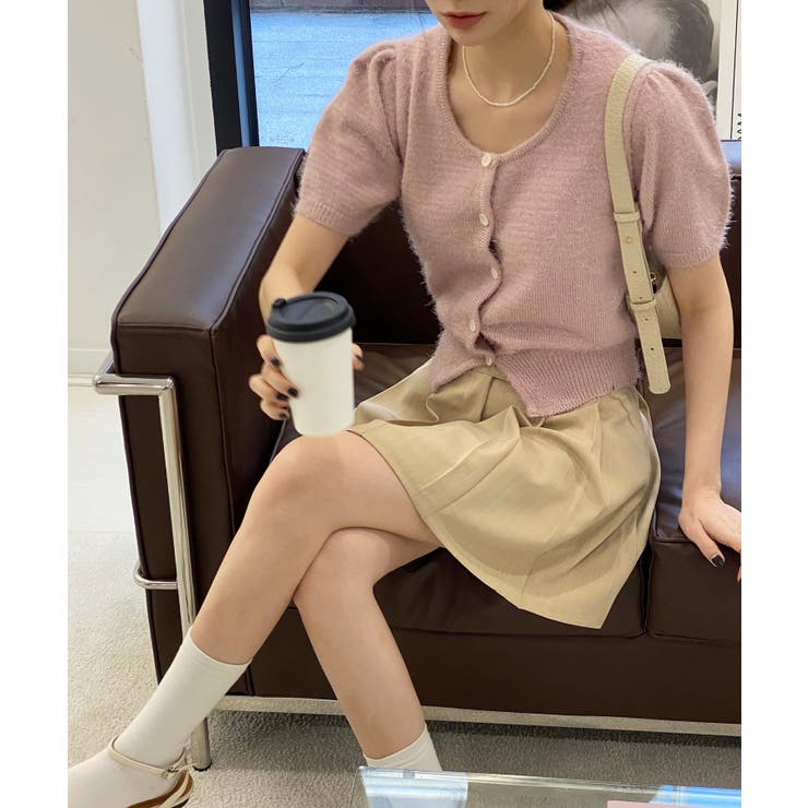 トレンドローライズプリーツスカート | by muni:r | 詳細画像29 