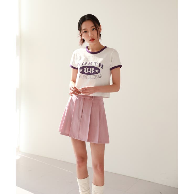 トレンドローライズプリーツスカート | by muni:r | 詳細画像30 