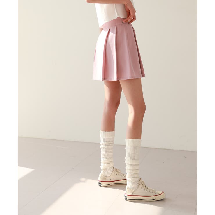 トレンドローライズプリーツスカート | by muni:r | 詳細画像33 