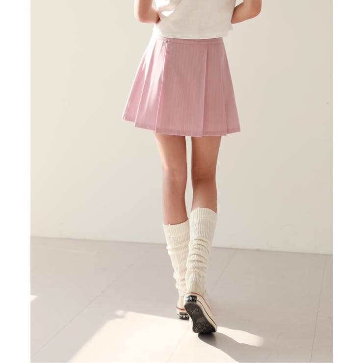 トレンドローライズプリーツスカート | by muni:r | 詳細画像37 