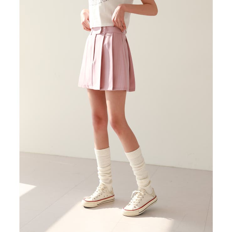 トレンドローライズプリーツスカート | by muni:r | 詳細画像38 