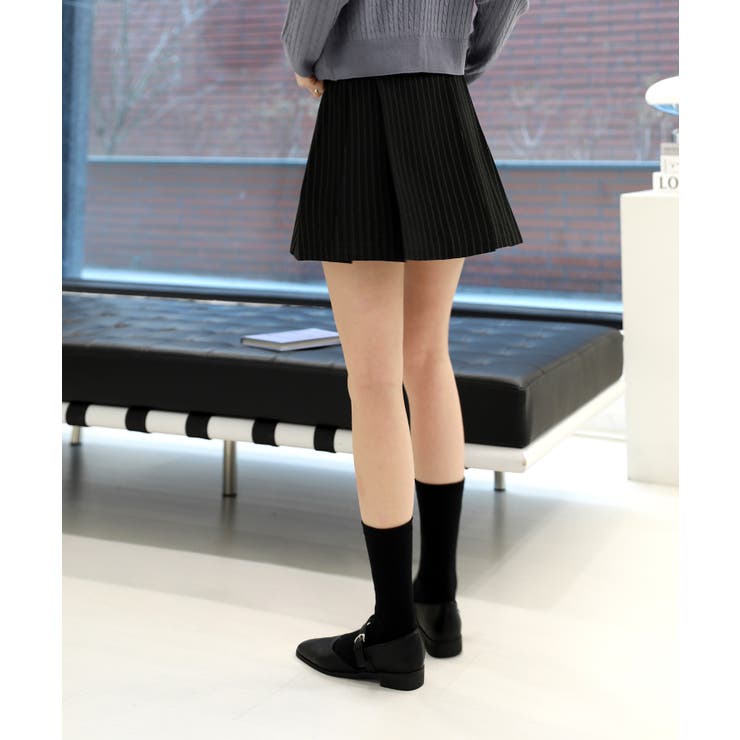 トレンドローライズプリーツスカート | by muni:r | 詳細画像8 