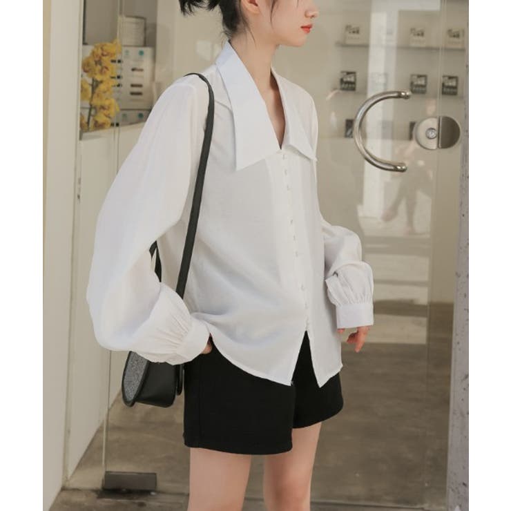 プレーンカラーブラウス | by muni:r | 詳細画像10 