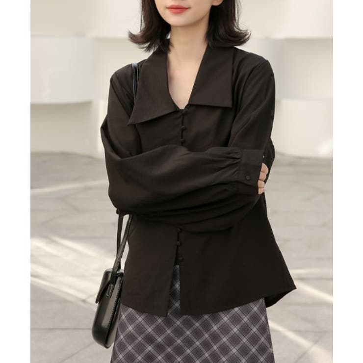 プレーンカラーブラウス | by muni:r | 詳細画像19 