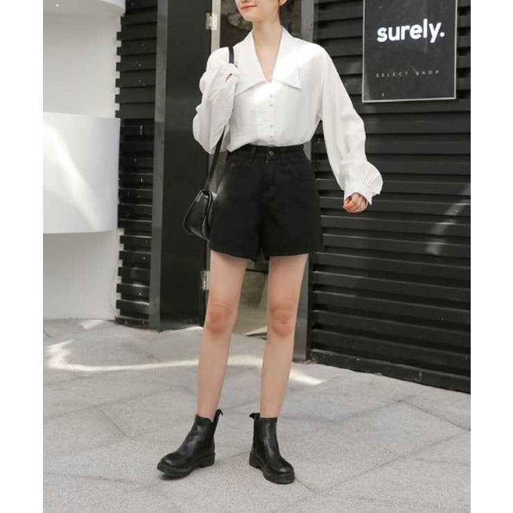 プレーンカラーブラウス | by muni:r | 詳細画像4 