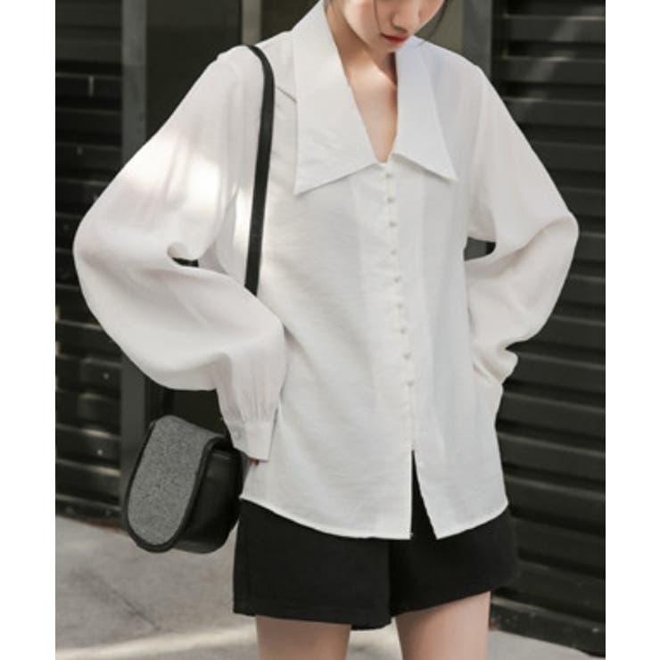 プレーンカラーブラウス | by muni:r | 詳細画像8 