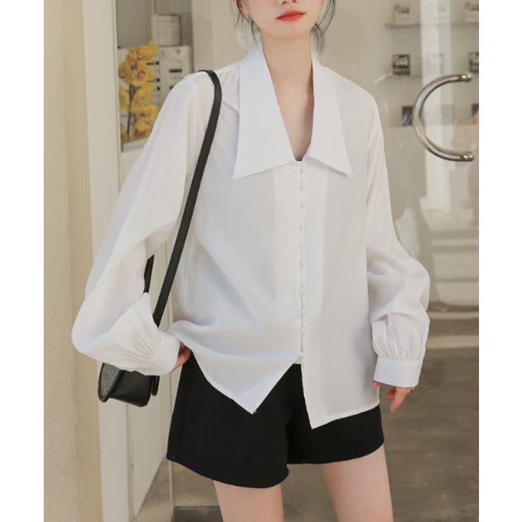 プレーンカラーブラウス | by muni:r | 詳細画像9 