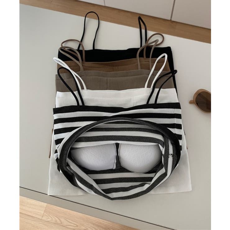 カップ付ベーシックキャミソール | by muni:r | 詳細画像15 