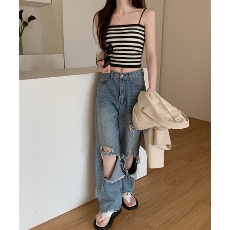 カップ付ベーシックキャミソール | by muni:r | 詳細画像8 