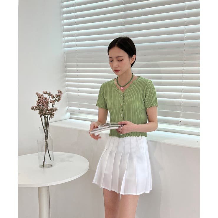 10 COLOR 裏地付きテニススカート | by muni:r | 詳細画像14 