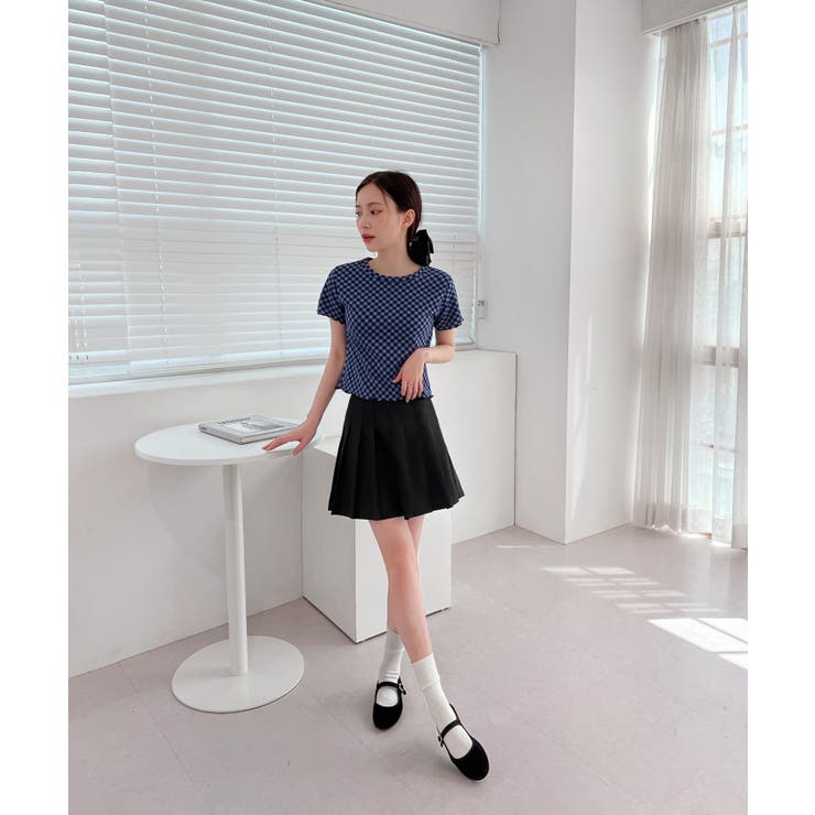 10 COLOR 裏地付きテニススカート | by muni:r | 詳細画像19 