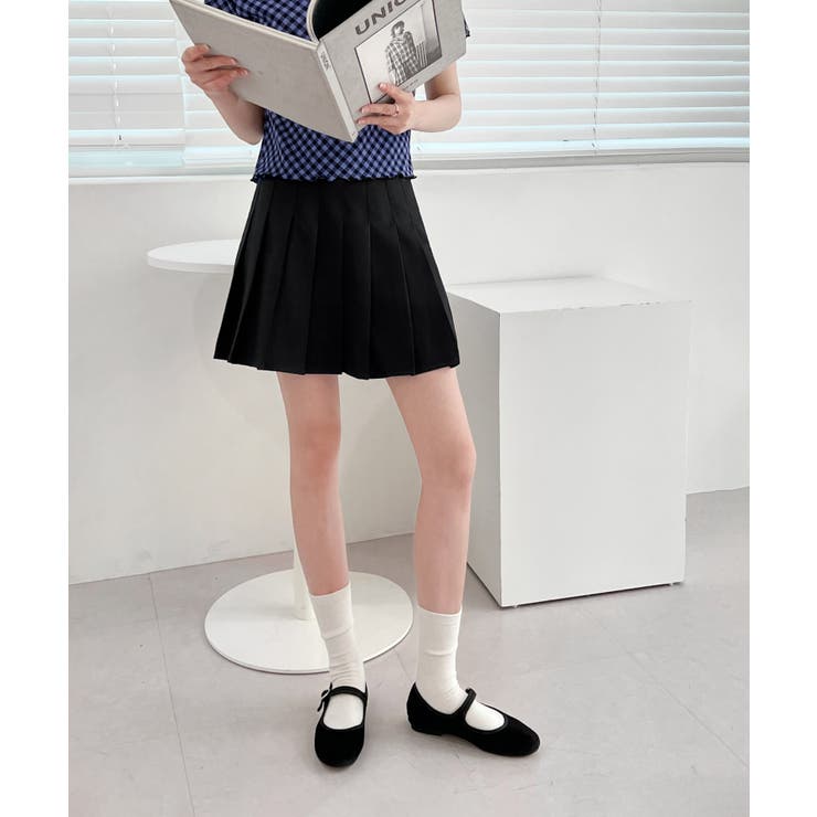 10 COLOR 裏地付きテニススカート | by muni:r | 詳細画像20 