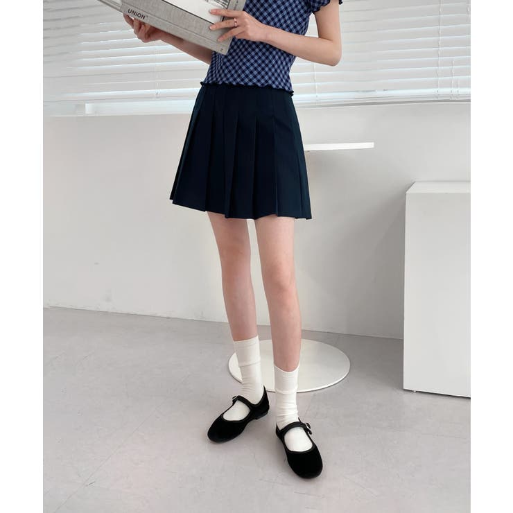 10 COLOR 裏地付きテニススカート | by muni:r | 詳細画像37 