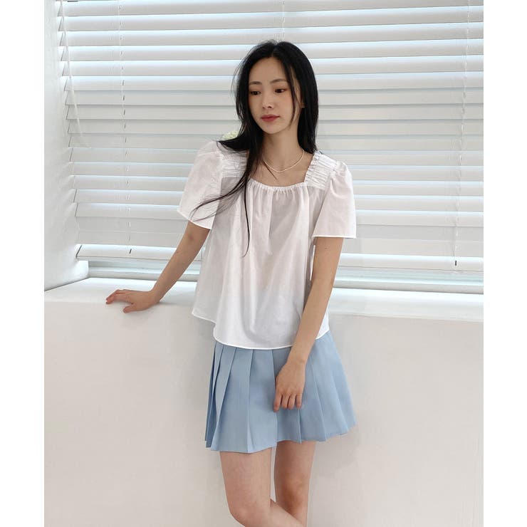 10 COLOR 裏地付きテニススカート | by muni:r | 詳細画像51 