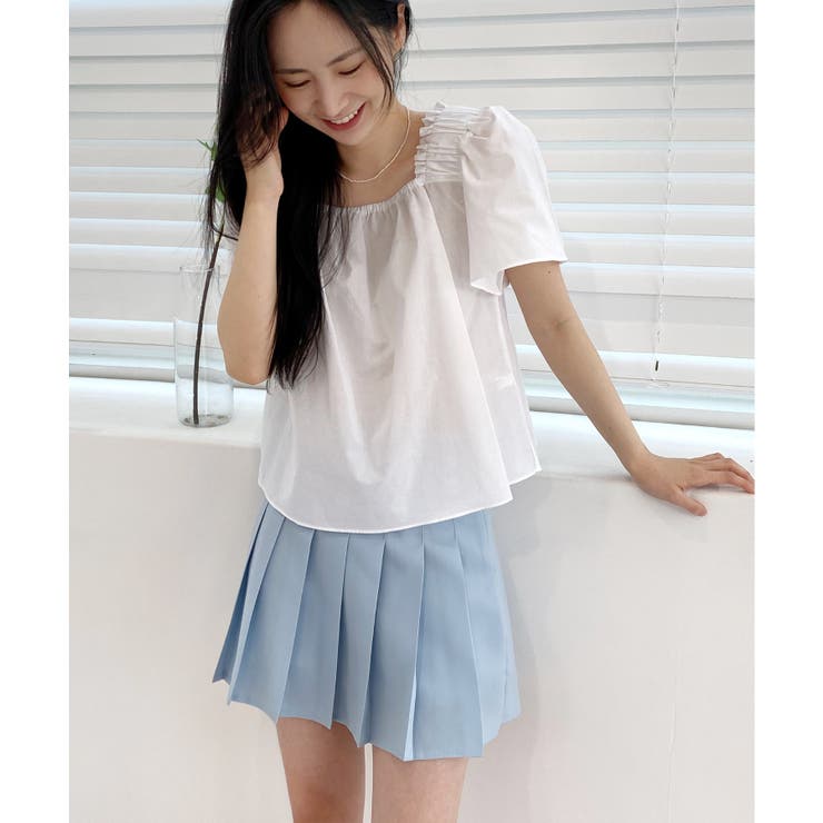 10 COLOR 裏地付きテニススカート | by muni:r | 詳細画像54 