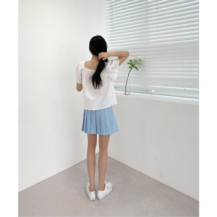 10 COLOR 裏地付きテニススカート | by muni:r | 詳細画像61 