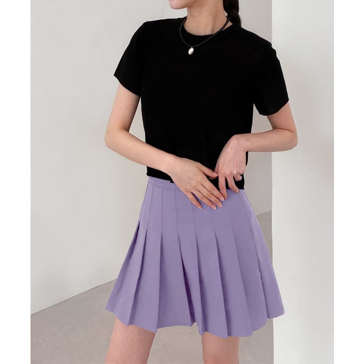 10 COLOR 裏地付きテニススカート | by muni:r | 詳細画像69 