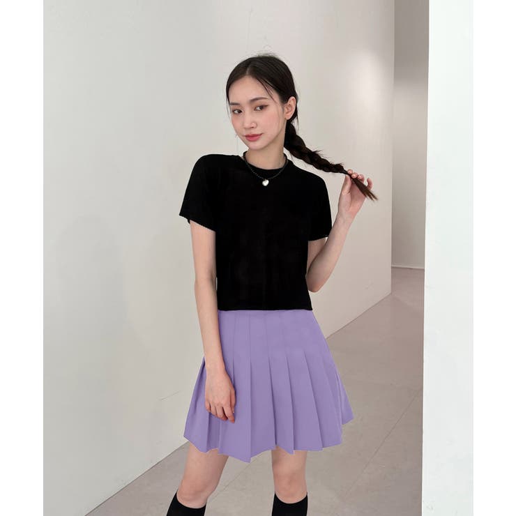 10 COLOR 裏地付きテニススカート | by muni:r | 詳細画像70 