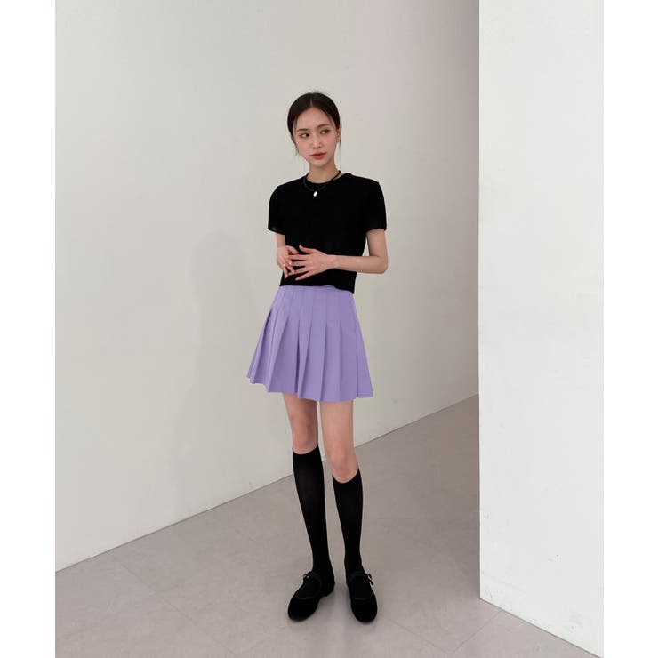 10 COLOR 裏地付きテニススカート | by muni:r | 詳細画像71 