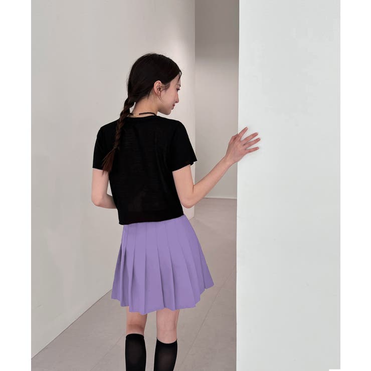 10 COLOR 裏地付きテニススカート | by muni:r | 詳細画像73 