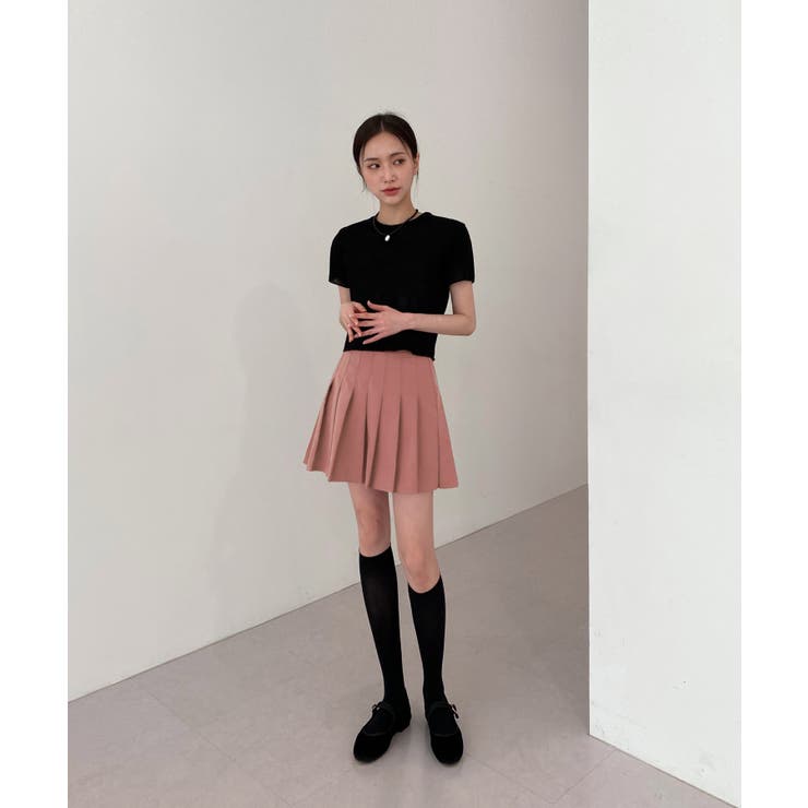 10 COLOR 裏地付きテニススカート[品番：FROW0000302]｜by muni