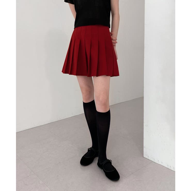 10 COLOR 裏地付きテニススカート | by muni:r | 詳細画像79 