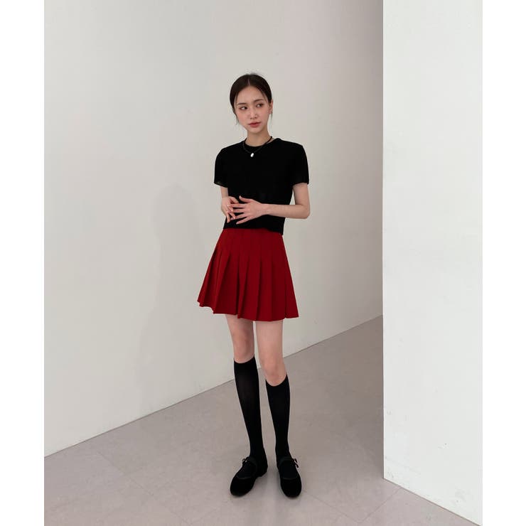 10 COLOR 裏地付きテニススカート[品番：FROW0000302]｜by muni