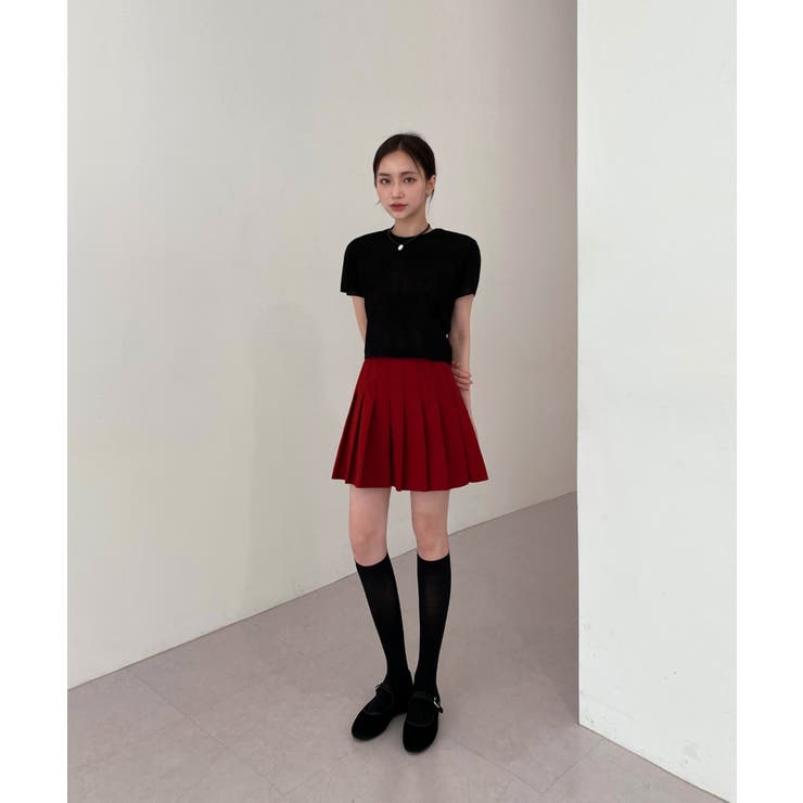 10 COLOR 裏地付きテニススカート | by muni:r | 詳細画像92 