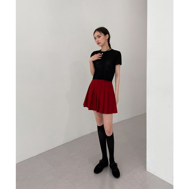 10 COLOR 裏地付きテニススカート | by muni:r | 詳細画像93 