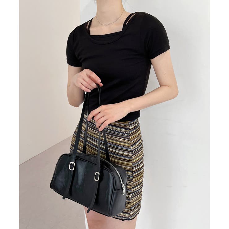 ヴィンテージストライプニットスカート | by muni:r | 詳細画像15 