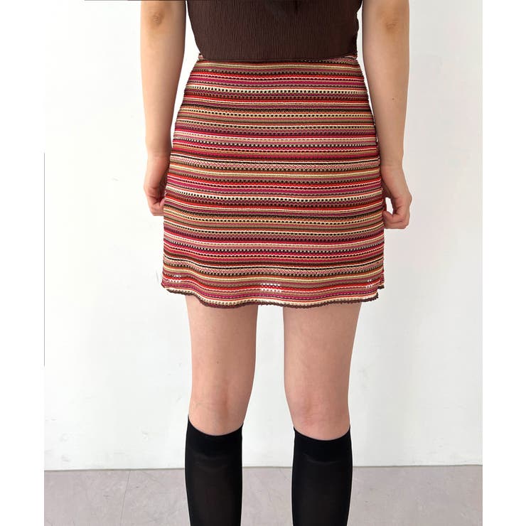 ヴィンテージストライプニットスカート | by muni:r | 詳細画像45 