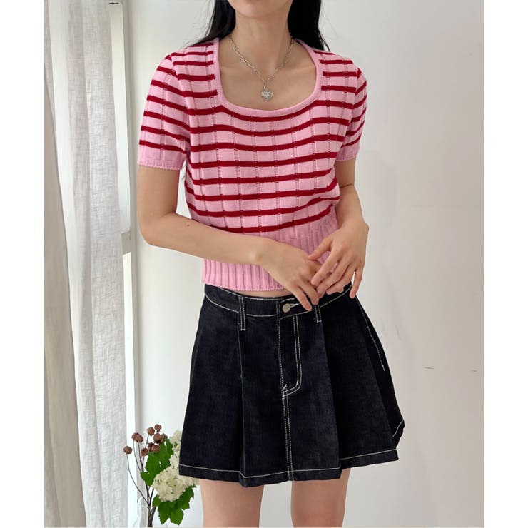 インディゴプリーツデニムスカート | by muni:r | 詳細画像6 