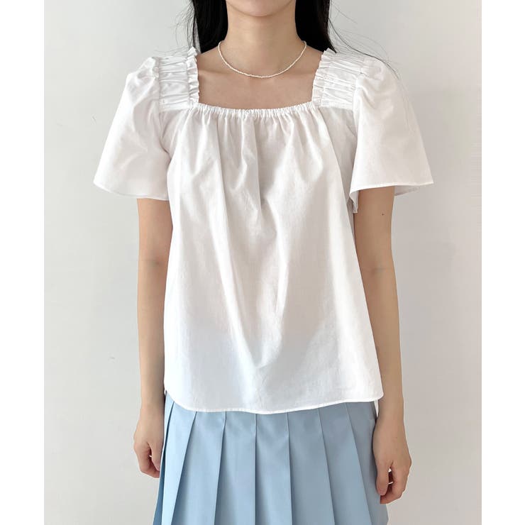 スクエアパフブラウス | by muni:r | 詳細画像16 