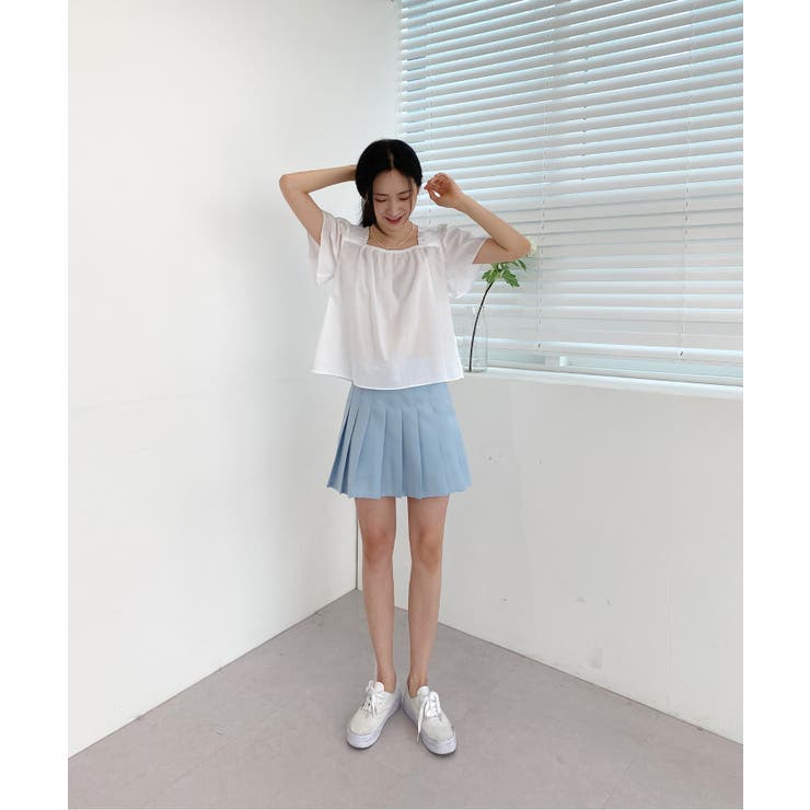 スクエアパフブラウス | by muni:r | 詳細画像2 