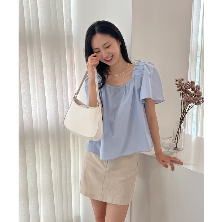 スクエアパフブラウス | by muni:r | 詳細画像22 