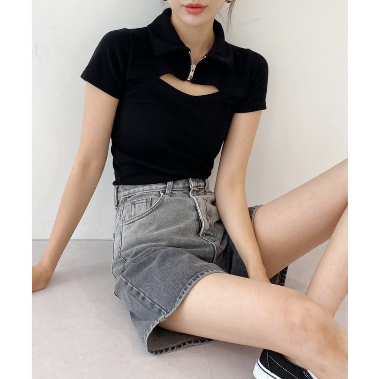 グラデーションウォッシングデニムショーツ | by muni:r | 詳細画像36 