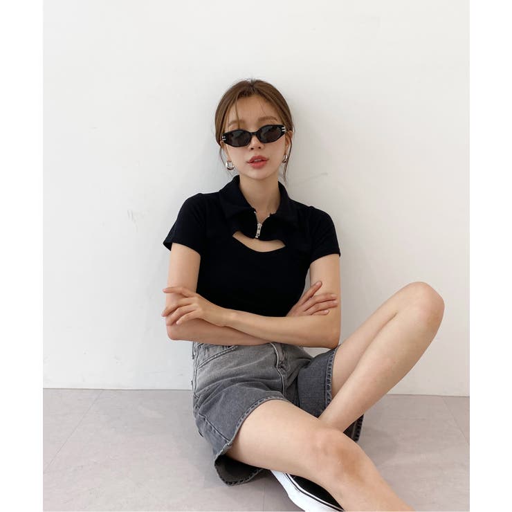 グラデーションウォッシングデニムショーツ | by muni:r | 詳細画像39 