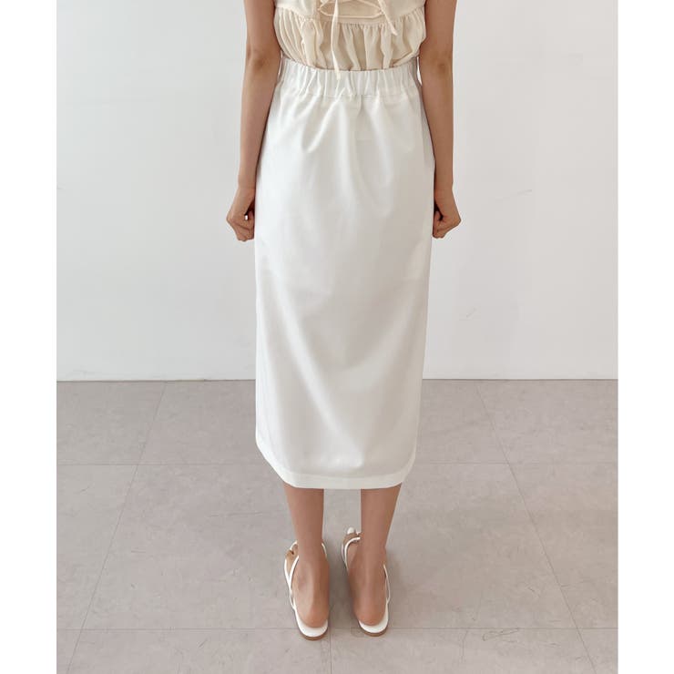 ナチュラルスリットロングスカート | by muni:r | 詳細画像15 