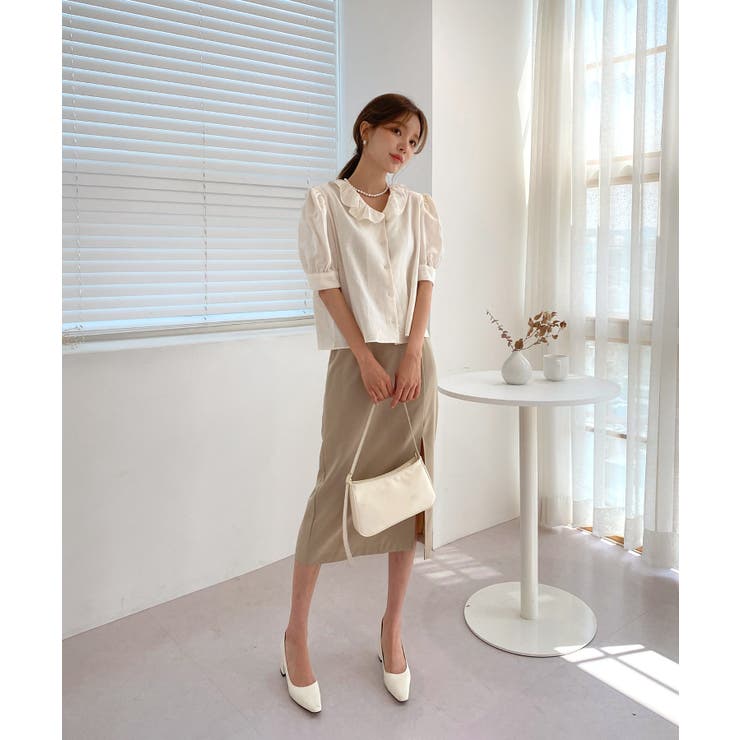 ナチュラルスリットロングスカート | by muni:r | 詳細画像36 