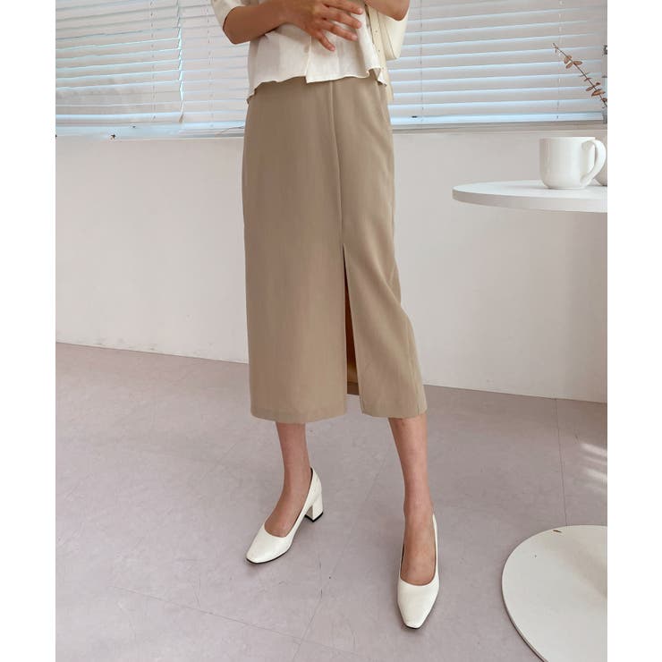 ナチュラルスリットロングスカート | by muni:r | 詳細画像38 