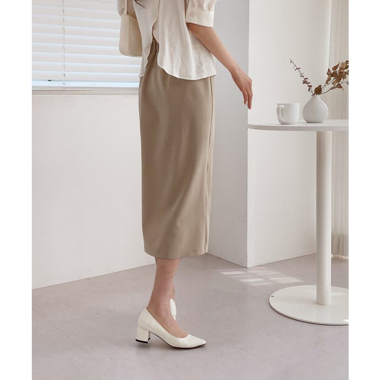 ナチュラルスリットロングスカート | by muni:r | 詳細画像41 