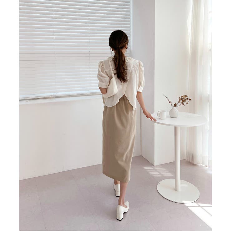 ナチュラルスリットロングスカート | by muni:r | 詳細画像42 