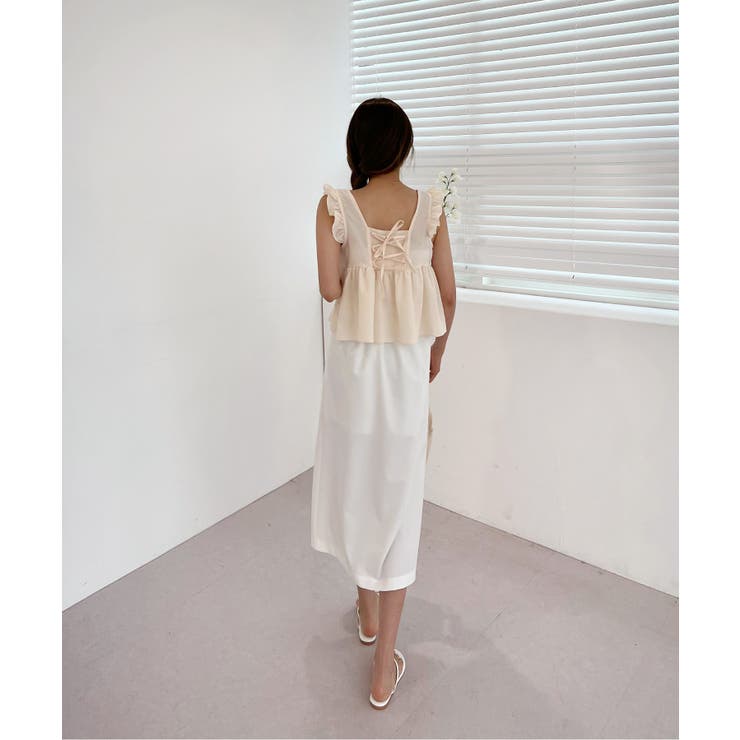 ナチュラルスリットロングスカート | by muni:r | 詳細画像6 