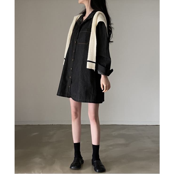 デイリーポケットデニムワンピース | by muni:r | 詳細画像10 