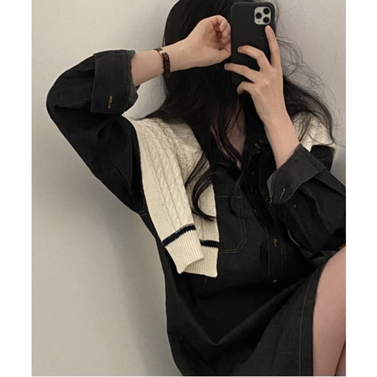 デイリーポケットデニムワンピース | by muni:r | 詳細画像8 